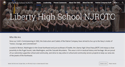 Desktop Screenshot of libertynjrotc.us